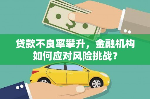 赤坎贷款不良率攀升，金融机构如何应对风险挑战？