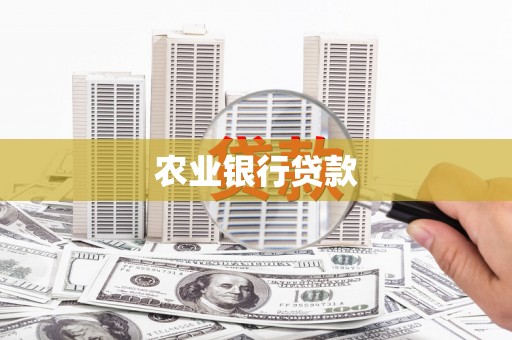 赤坎农业银行贷款
