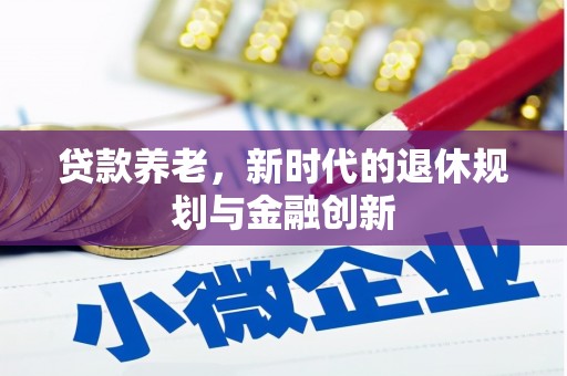 赤坎贷款养老，新时代的退休规划与金融创新