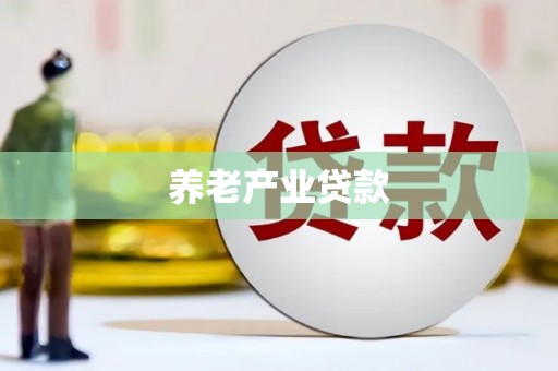 赤坎养老产业贷款