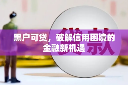 赤坎黑户可贷，破解信用困境的金融新机遇