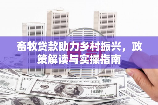 赤坎畜牧贷款助力乡村振兴，政策解读与实操指南