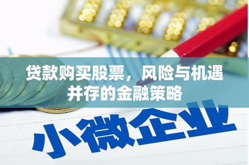 赤坎贷款购买股票，风险与机遇并存的金融策略