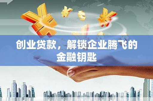 赤坎创业贷款，解锁企业腾飞的金融钥匙