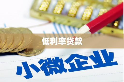 赤坎低利率贷款
