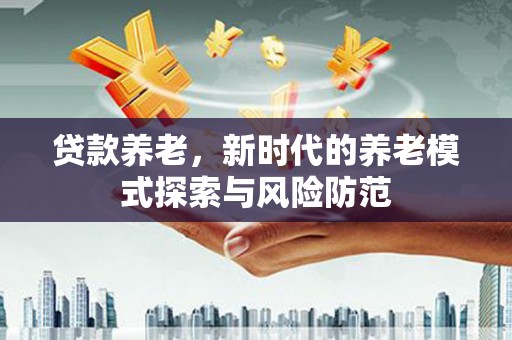 赤坎贷款养老，新时代的养老模式探索与风险防范